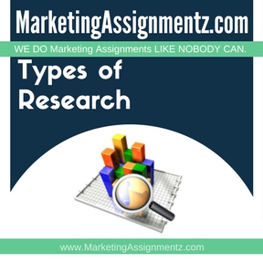 Types of Market Research Assignment Help